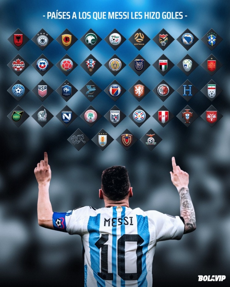 世界杯官方直播app-对赞比亚破门后，梅西国家队生涯已攻破40支球队的大门